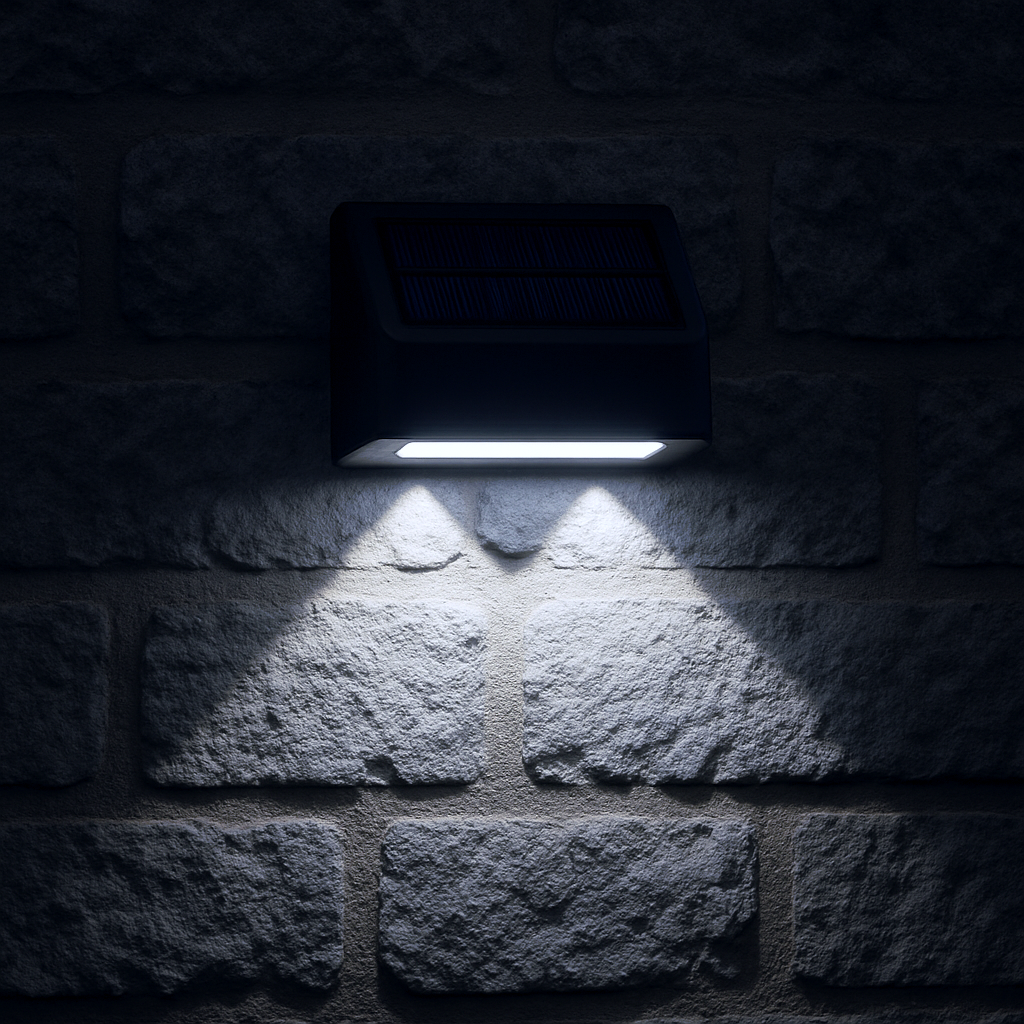 Solar LED Light, Outdoor Waterproof Wall Lamp, Dusk to Dawn Fence Lighting for Summer Garden Yard Porch Walkway Camping Home Dec