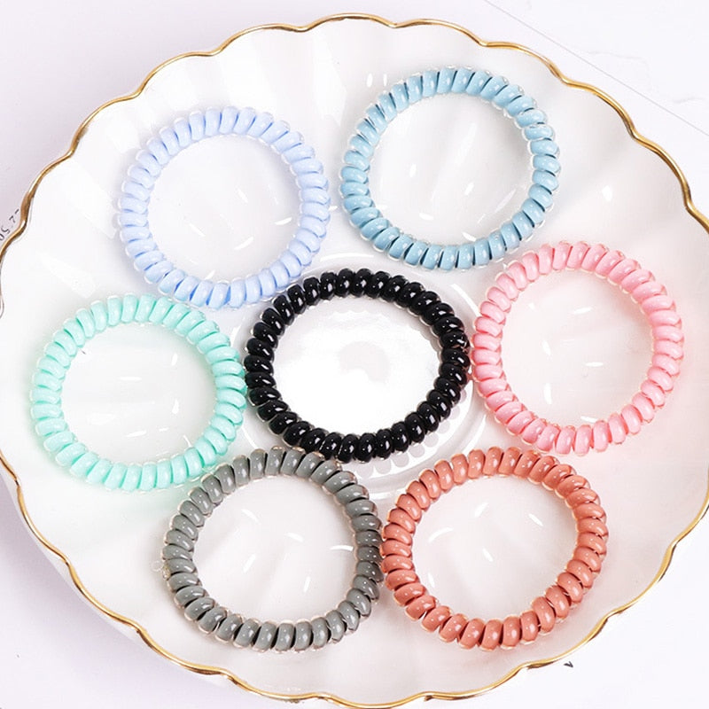 New Fashion Simple Rubber Bands Cute Telephone
