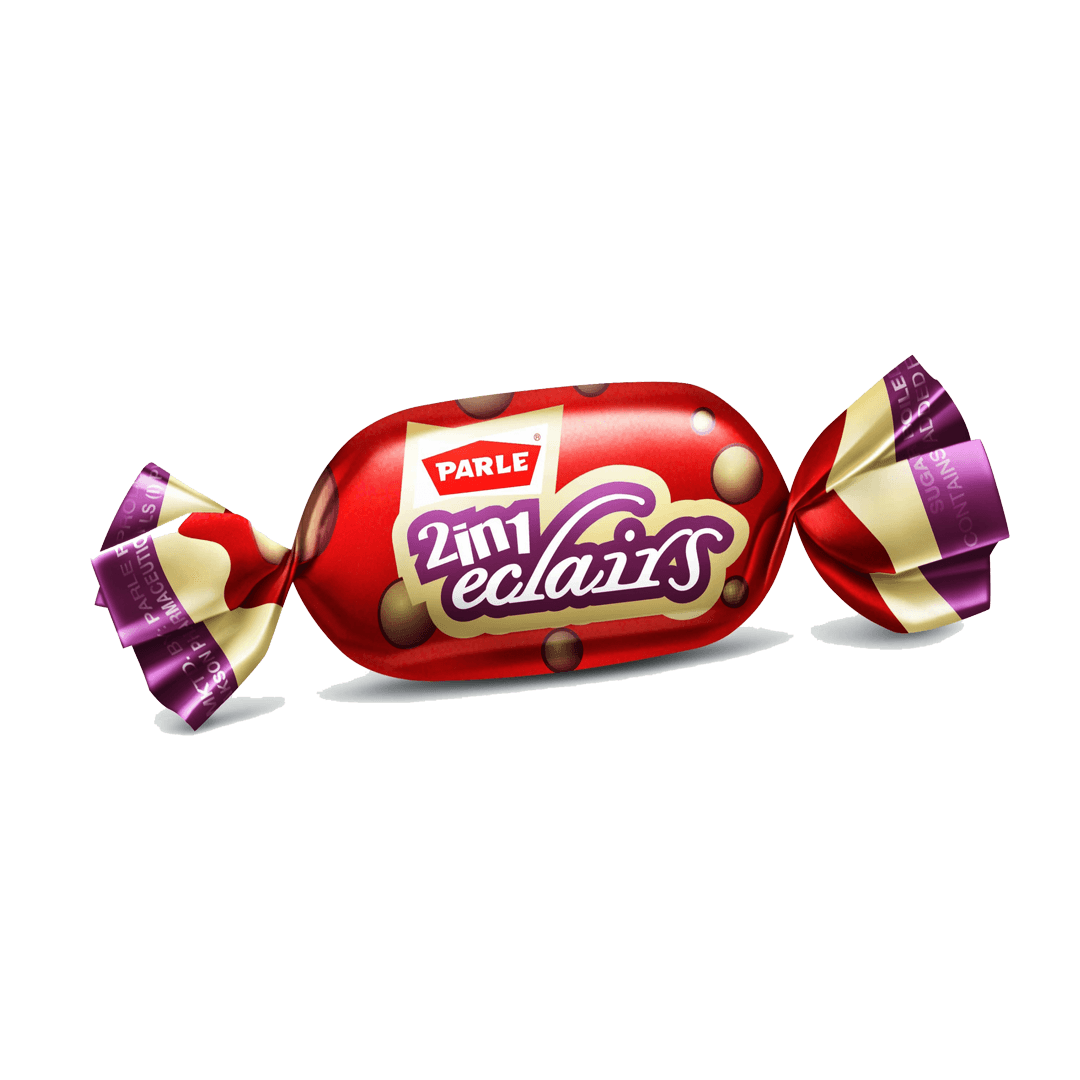 Parle Bigger 2in1 Eclairs Pack of 20