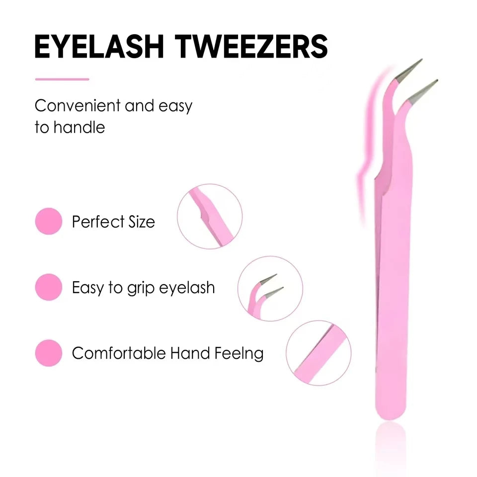 DIY Lashes Extension Kit Lash Bond and Seal Remover Eyelashes 200 PCS