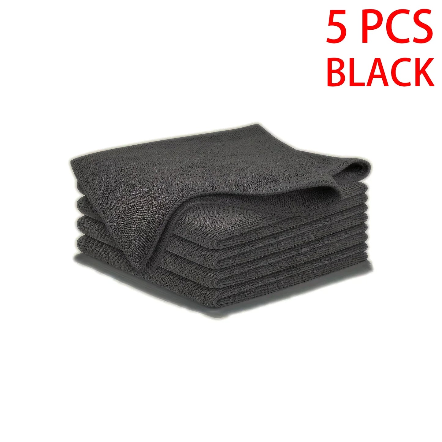 5/10/20pcs Kitchen Towel, Ultra-fine Fiber Light Gray Cleaning Cloth Set, Absorbent, Soft And Stain-removing Cloth