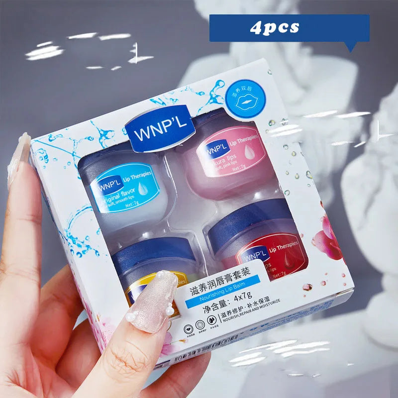 Natural Plant Lip Balm Moisturizing Lipsticks Base Cute Makeup Anti-Cracking Lip Oil Original Korean Cosmetics Skin Care