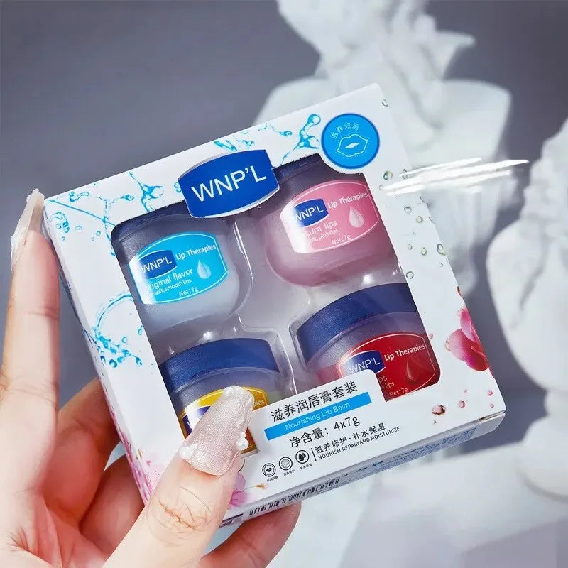 Natural Plant Lip Balm Moisturizing Lipsticks Base Cute Makeup Anti-Cracking Lip Oil Original Korean Cosmetics Skin Care