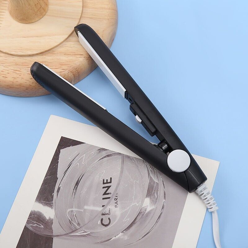 Mini Portable Hair Iron Hair Straightener Curler Professional Hair