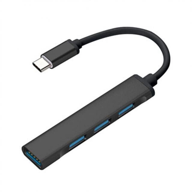 USB-C Type C to USB 3.0 4 Port Hub Splitter For PC Phone Mac iPad