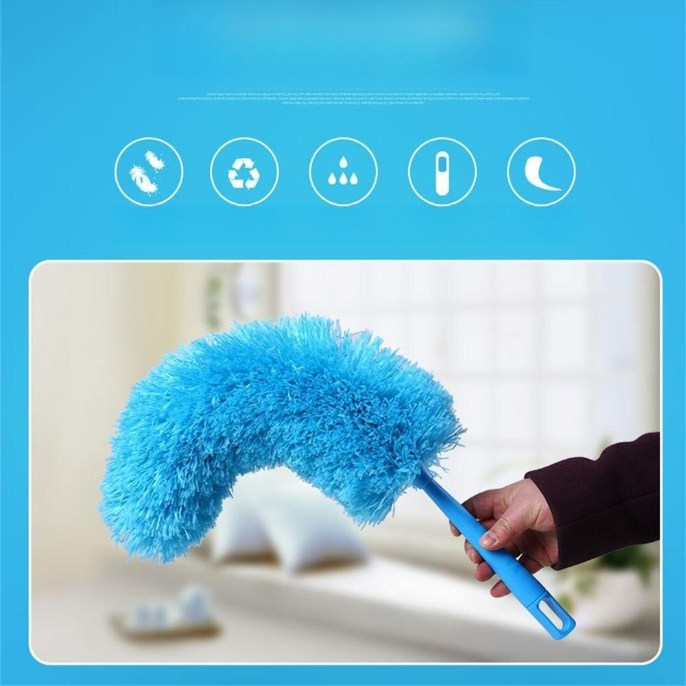 Microfiber Duster Cleaning Brush Dust Cleaner Bendable Handle Soft