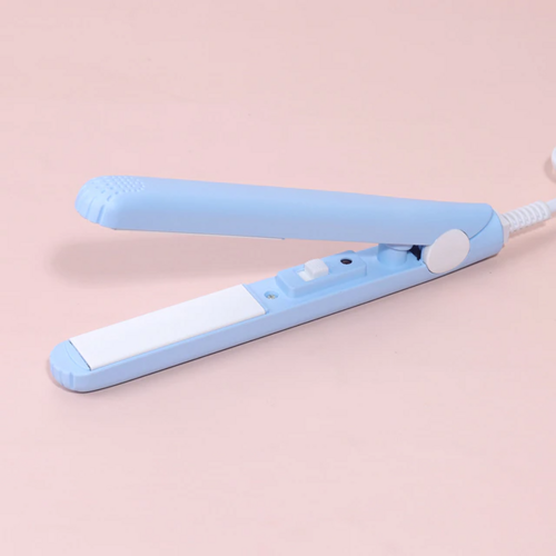 Mini Portable Hair Iron Hair Straightener Curler Professional Hair