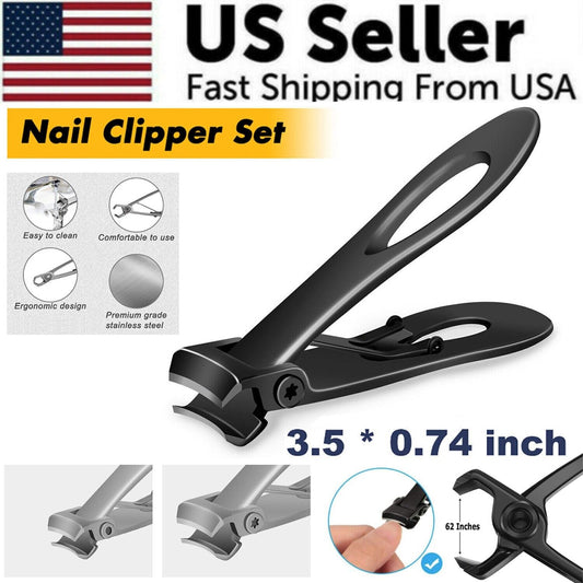 Extra Large Toe Nail Clippers For Thick Hard Nails Cutter Heavy Duty