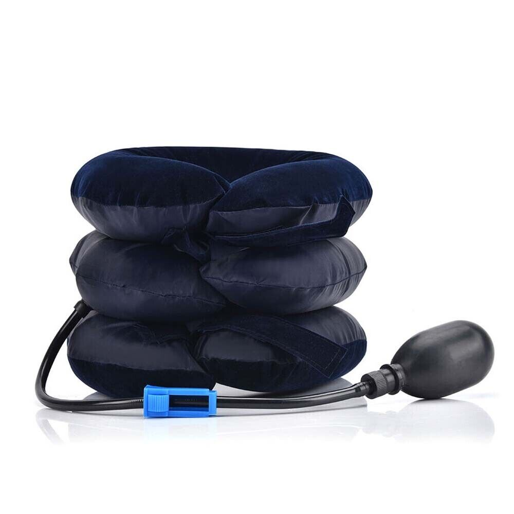 Cervical Neck Traction Device Collar Brace Support Pain Relief