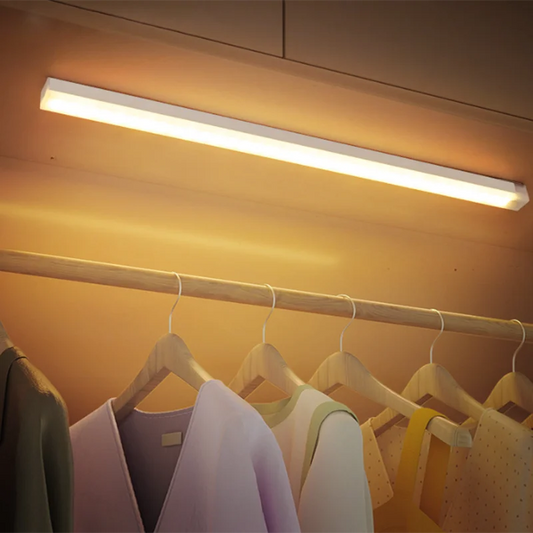LED Bar Light Motion Sensor Night light Wireless Under Cabinet Lights For Kitchen Closet Cabinet Wardrobe Lighting Cabinet Light