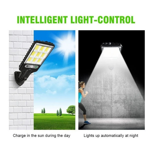 Solar Street Lights Outdoor Led Courtyard Wall Lamp Human Body Induction Garden Terrace Garage Solar Induction Lamp