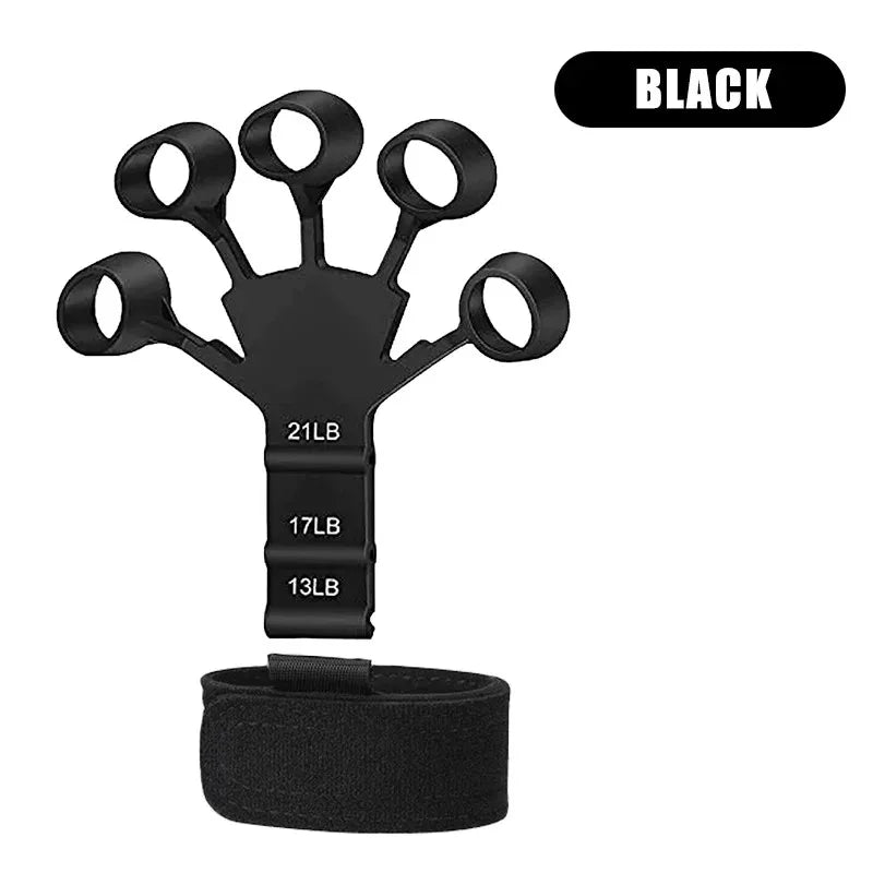 Finger Gripper Finger Exerciser Guitar Finger Exerciser 6 Resistant Levels Recovery Physical Tools Hand Strengthener For Patient