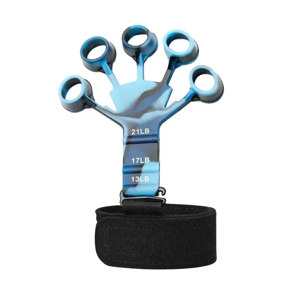 Finger Gripper Finger Exerciser Guitar Finger Exerciser 6 Resistant Levels Recovery Physical Tools Hand Strengthener For Patient